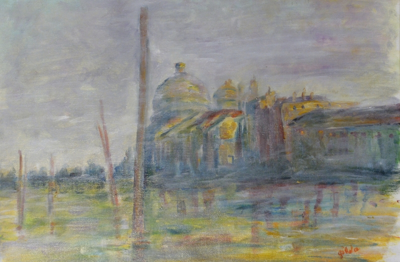 088-Venise d'après Monet - Marie-France Goujon