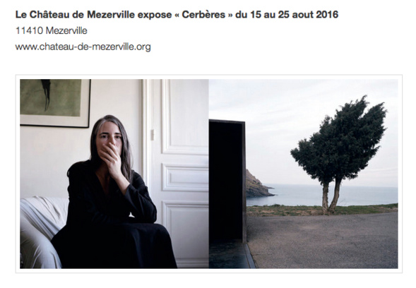 Exposition "Cerbères" au château de Mezerville (11410) Exposition "Cerbères" au château de Mezerville (11410)