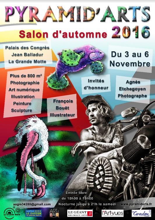 Yvan Marcou expose ses photographies - Salon d'automne - La Grande Motte