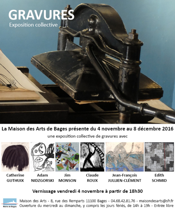 Exposition collective à Bages Exposition collective à Bages