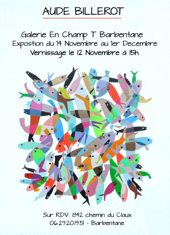 Exposition "Entre deux eaux" de Aude Billerot Barbentane 13 Exposition "Entre deux eaux" de Aude Billerot Barbentane 13