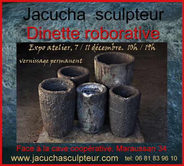Exposition atelier de sculpture Michel Jacucha - Maraussan Exposition atelier de sculpture Michel Jacucha - Maraussan