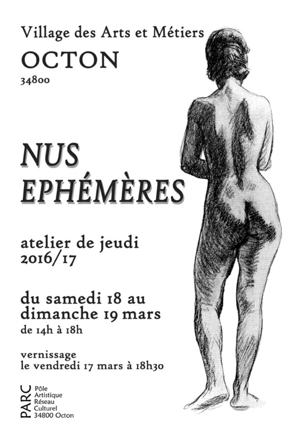 Exposition " Nus éphémères " à OCTON Exposition " Nus éphémères " à OCTON