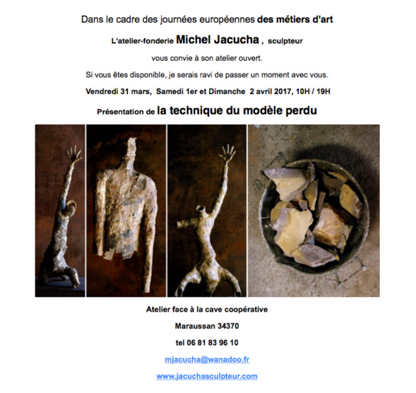 Sculptures de Michel JACUCHA à MARAUSSAN Sculptures de Michel JACUCHA à MARAUSSAN