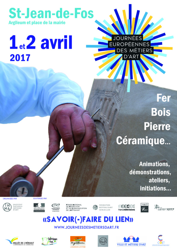 Journées Européennes des Métiers d'Art Saint-Jean-de-Fos/Argileum Journées Européennes des Métiers d'Art Saint-Jean-de-Fos/Argileum