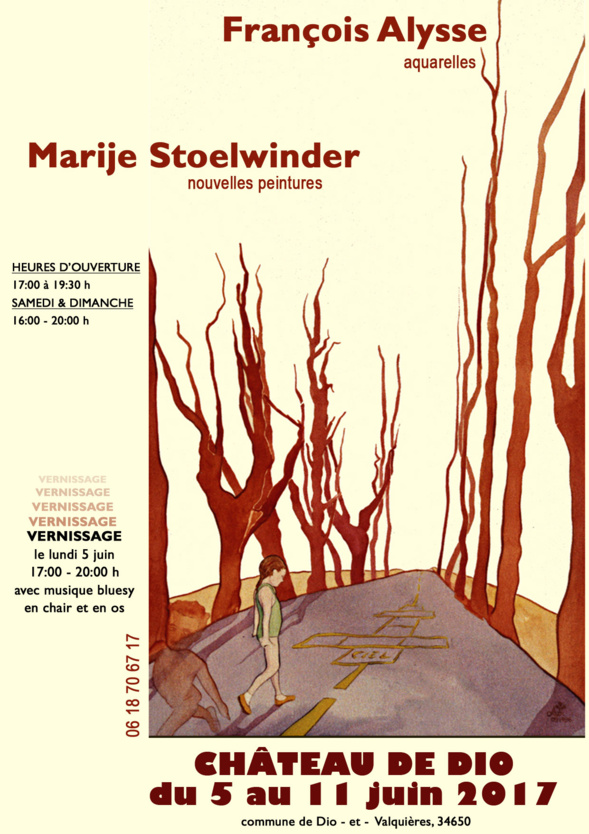 EXPO de MARIJE et FRANCOIS au Château de DIO EXPO de MARIJE et FRANCOIS au Château de DIO