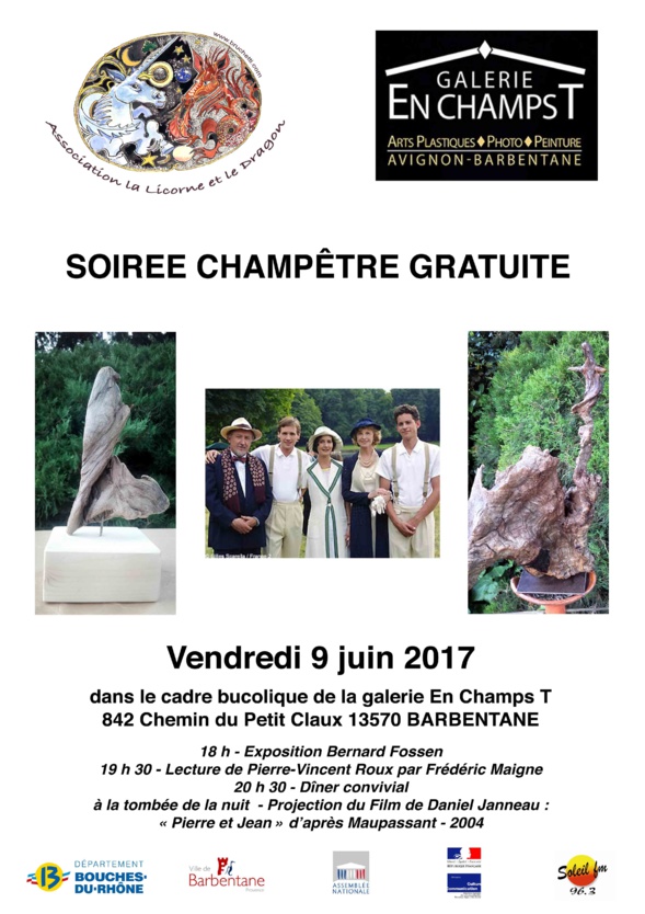 Exposition de Bernard Fossen Barbentane 13 570 Exposition de Bernard Fossen Barbentane 13 570