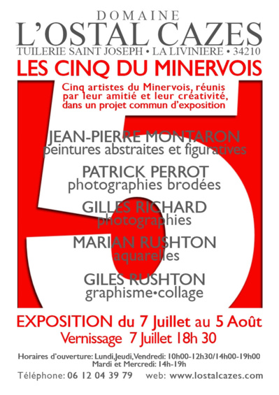 Les Cinq du Minervois à L'Ostal Cazes, La Livinière Les Cinq du Minervois à L'Ostal Cazes, La Livinière