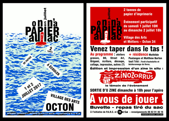 à OCTON ! " On n'a papier au Lac ! " Evénement participatif à OCTON ! " On n'a papier au Lac ! " Evénement participatif