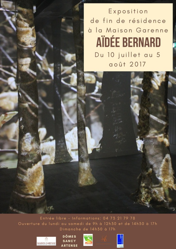 Expositions d'été - Aïdée Bernard - Maison Garenne Expositions d'été - Aïdée Bernard - Maison Garenne