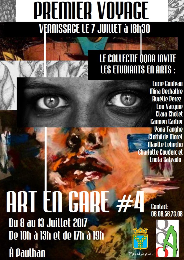 Premier voyage - exposition à PAULHAN Premier voyage - exposition à PAULHAN