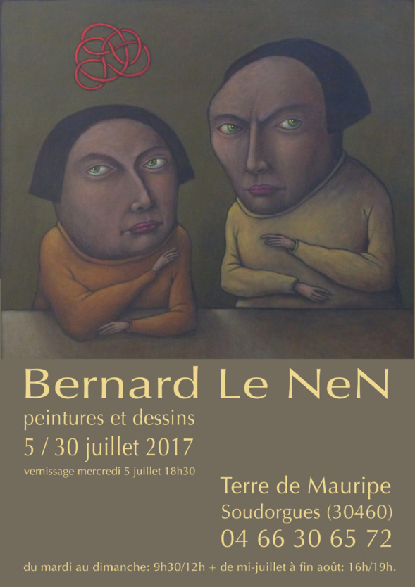 Bernard Le NeN, à Terre de Mauripe à SOUDORGUES Bernard Le NeN, à Terre de Mauripe à SOUDORGUES