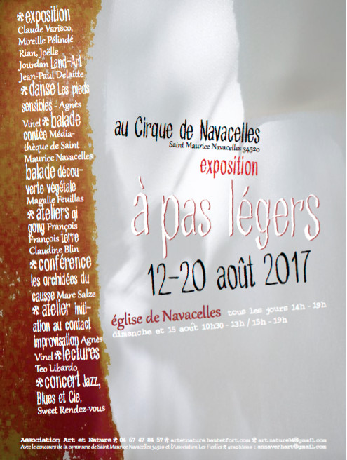 "  A pas légers  " avec Art et Nature à Navacelles