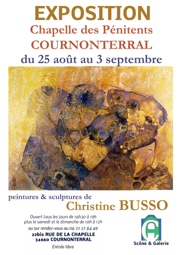 Scène & Galerie de la chapelle à Cournonterral Scène & Galerie de la chapelle à Cournonterral