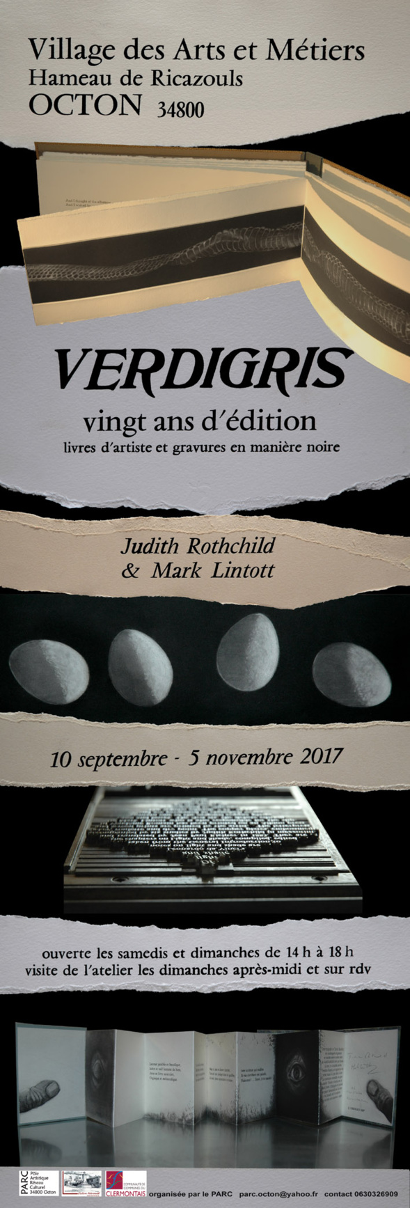 Exposition " VERDIGRIS , vingt ans d'édition " - Octon Exposition " VERDIGRIS , vingt ans d'édition " - Octon