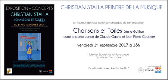 Chansons et Toiles - Sète Chansons et Toiles - Sète