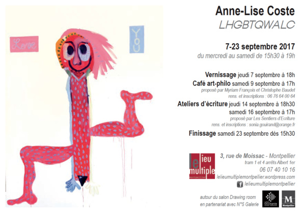 Exposition d'Anne-Lise Coste - Montpellier Exposition d'Anne-Lise Coste - Montpellier
