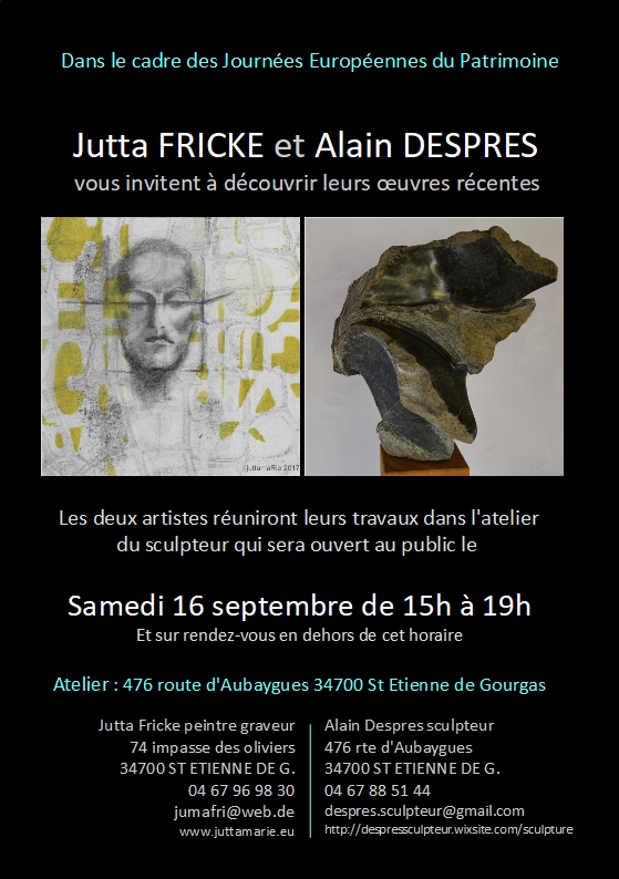 Jutta Fricke et Alain Desp - Saint-Etienne-de-Gourgas