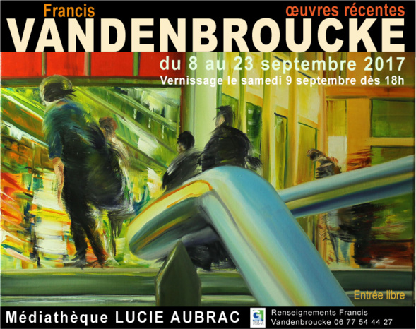 Francis Vanderbrouke à la Médiathèque - Ganges Francis Vanderbrouke à la Médiathèque - Ganges