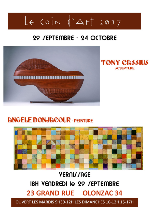 Le Coin d'Art - finale expo de 2017 -Olonzac Le Coin d'Art - finale expo de 2017 -Olonzac