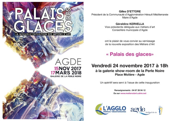 Exposition "Palais des glaces" - Galerie la Perle Noire -Agde Exposition "Palais des glaces" - Galerie la Perle Noire -Agde