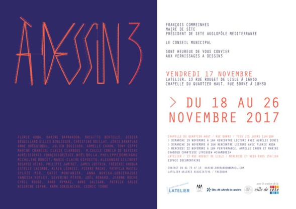 LATELIER - A dessin3 - Chapelle du Quartier-haut - Sète LATELIER - A dessin3 - Chapelle du Quartier-haut - Sète