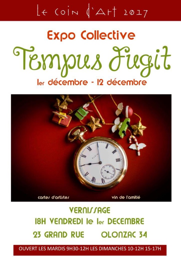 Expo de fin d'année au Coin d'Art- Olonzac Expo de fin d'année au Coin d'Art- Olonzac