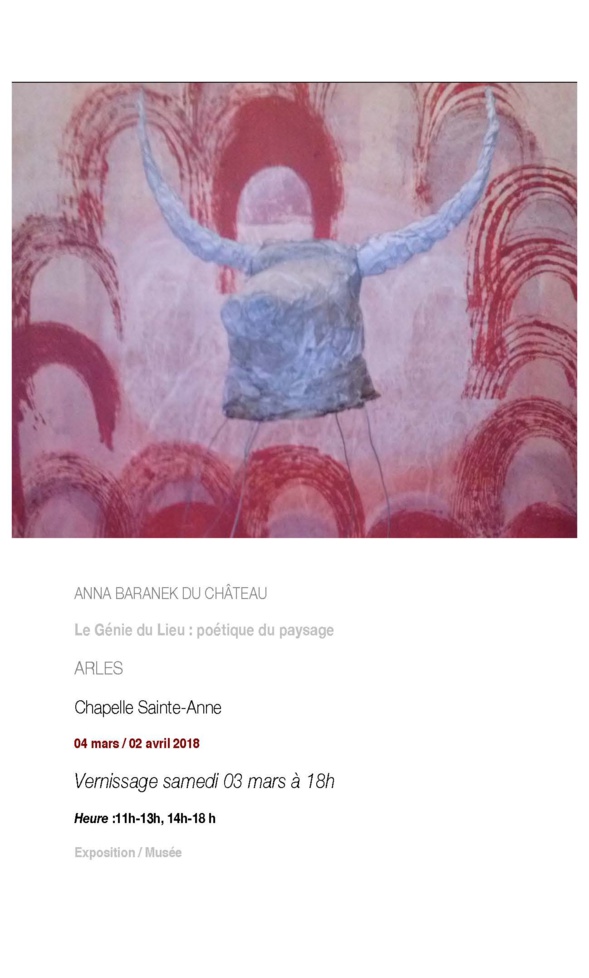 Anna Baranek du Château expose à Arles Anna Baranek du Château expose à Arles