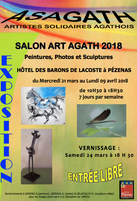Salon "Art AGATH" à Pézenas