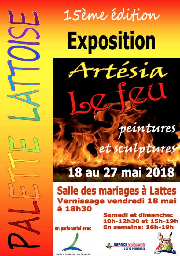 Artésian Le feu - Lattes Artésian Le feu - Lattes