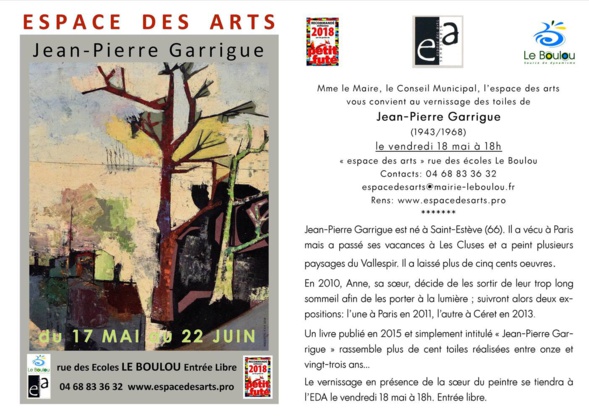 Jean-Pierre Garrigue -Le Boulou Jean-Pierre Garrigue -Le Boulou