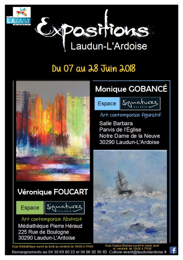 Exposition de peinture -Laudun-L'Ardoise (30)