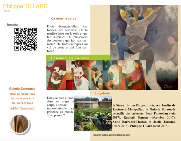 Exposition Tillard - Simeyrols (24370) Exposition Tillard - Simeyrols (24370)