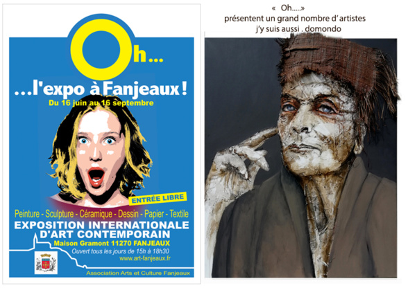 L'expo à Fanjeaux (11270) L'expo à Fanjeaux (11270)