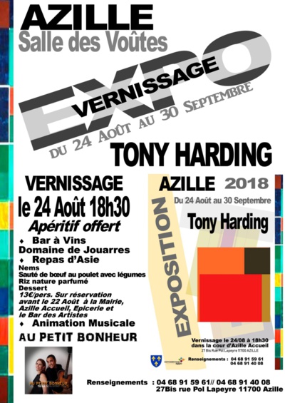 Exposition Tony Harding - AZILLE   11700