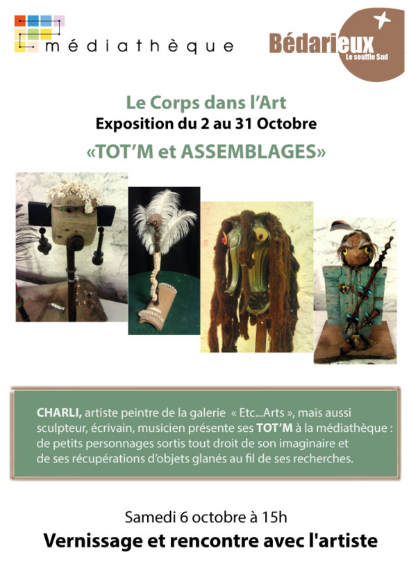 Charli à la Médiathèque Max Rouquette à Bédarieux Charli à la Médiathèque Max Rouquette à Bédarieux