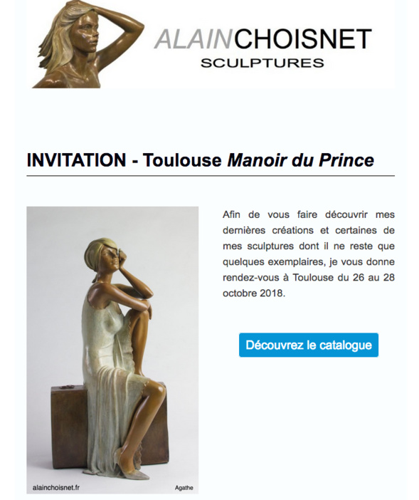 Exposition de Sculptures - Manoir du Prince - Toulouse