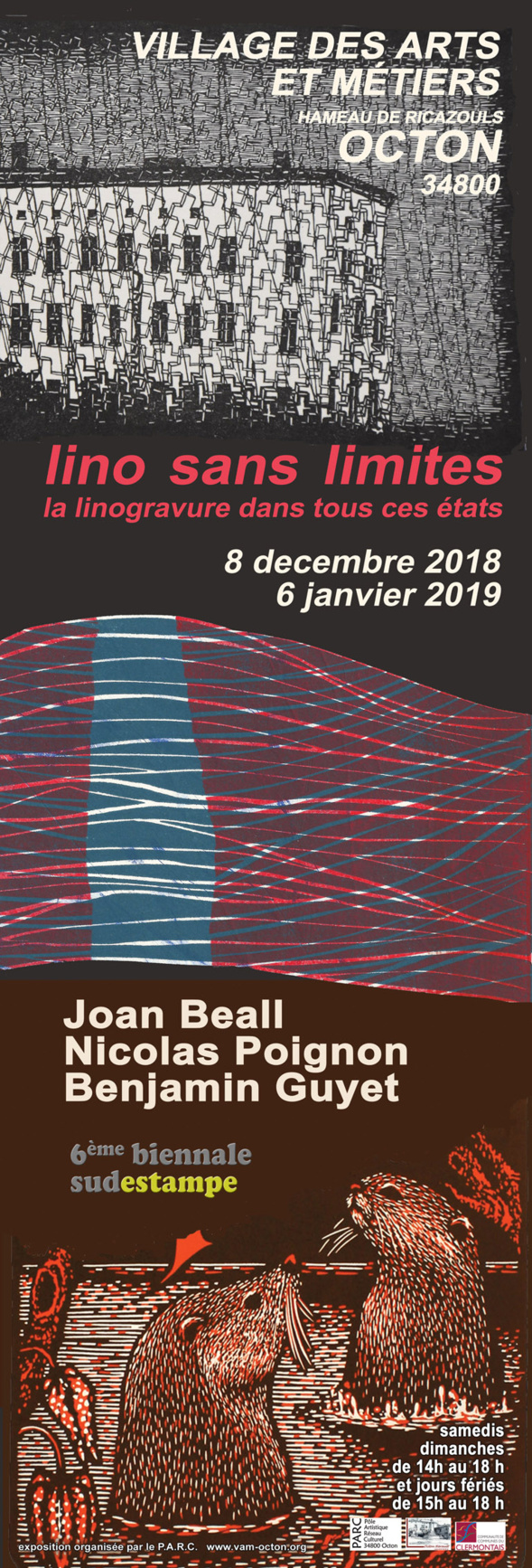 Exposition SudEstampe au Village des Arts et Métiers à OCTON Exposition SudEstampe au Village des Arts et Métiers à OCTON