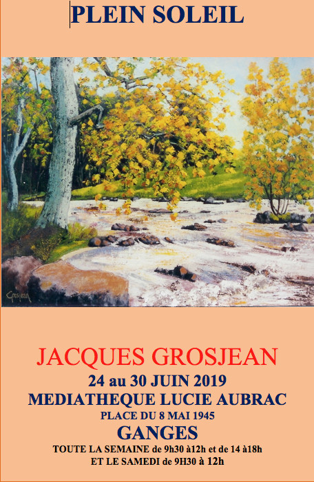 Jacques GROSJEAN - Ganges Jacques GROSJEAN - Ganges