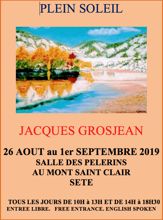 Jacques GROSJEAN - Sète Jacques GROSJEAN - Sète