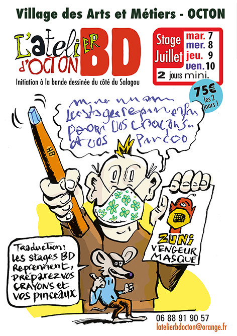 STAGE BD en JUILLET - OCTON STAGE BD en JUILLET - OCTON