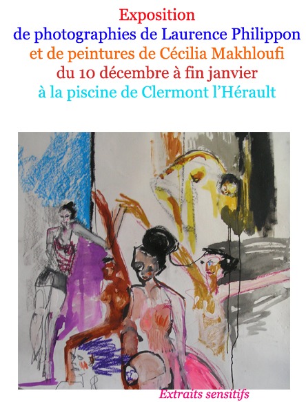 Cécilia Makhloufi expose " Extraits sensitifs "