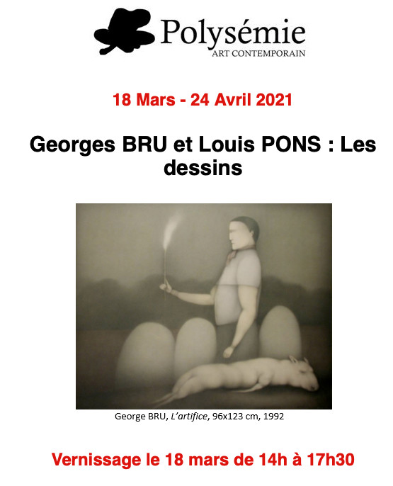 Polysémie : exposition G Bru et L Pons - Marseilles Polysémie : exposition G Bru et L Pons - Marseilles