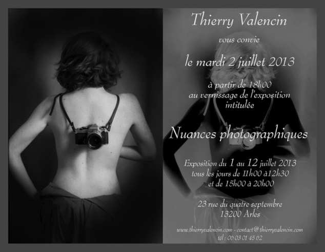Thierry Valencin "Nuances photographiques"