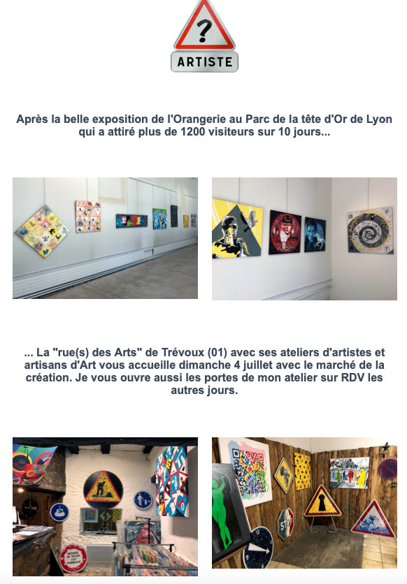 Programme estival des expositions - Marina DH Programme estival des expositions - Marina DH