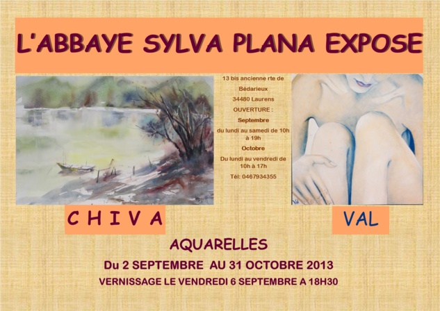 L'Abbaye Sylva Plana - expose Chiva & Val