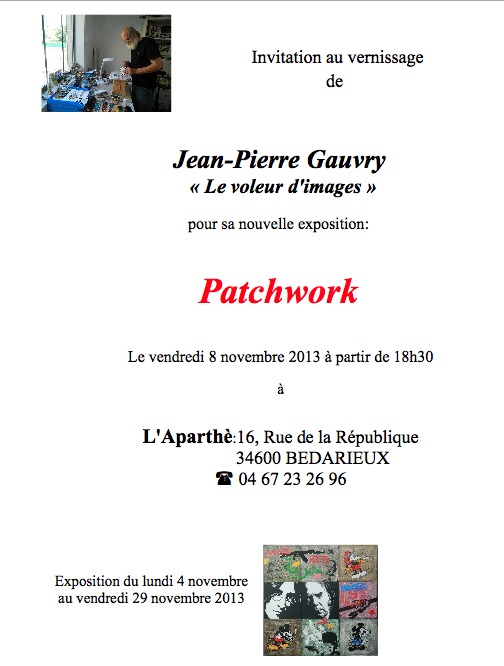 Jean-Pierre Gauvry "Le voleur d'images"