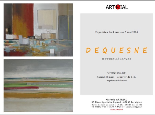 Dequesne - œuvres récentes Dequesne - œuvres récentes