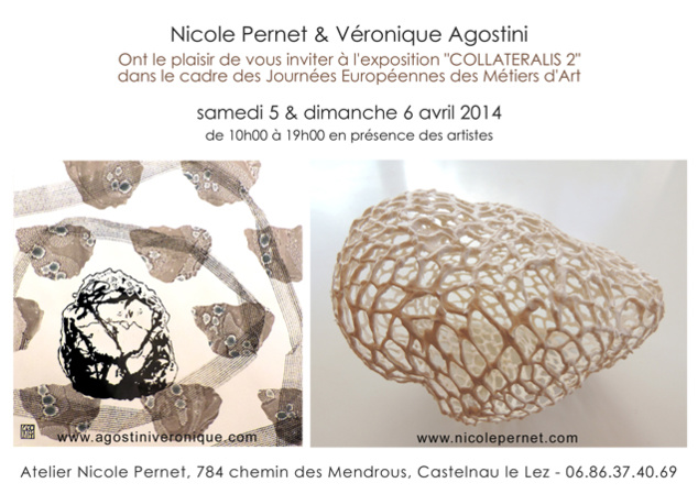 Nicole Pernet & Véronique Agostini exposent Nicole Pernet & Véronique Agostini exposent