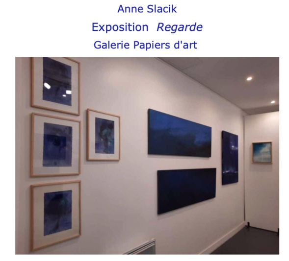 Exposition Regarde  Galerie Papiers d'art  Paris
